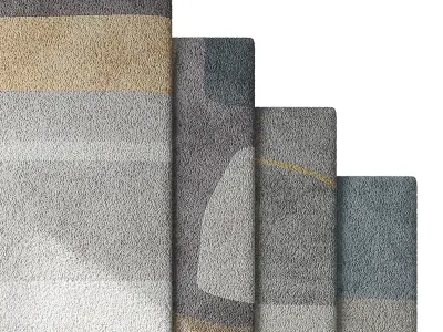 Carpet set 34 3D model