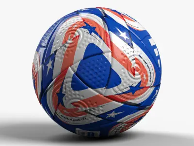 2025 Soccer FIFA World Cup Ball 3D model