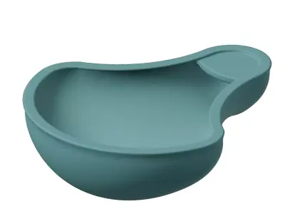 Plastic Sports Bicycle Saddle 3D model