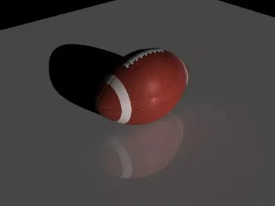 FootBall Free low-poly 3D model