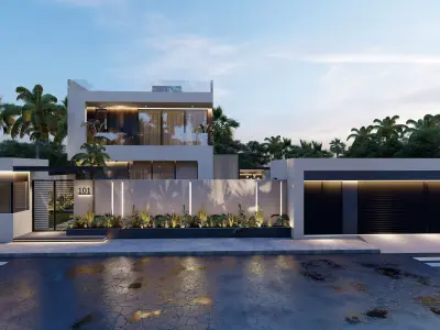 Sketchup Modern Villa Design  3D model