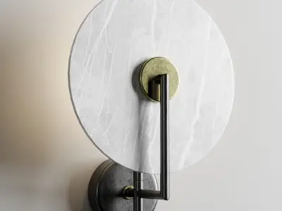 aromas erto g9 wall lamp Low-poly 3D model