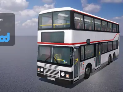 Hk Doubledeck 004 3D model