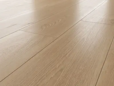  Wood floor Oak Natural Brushed 3D model
