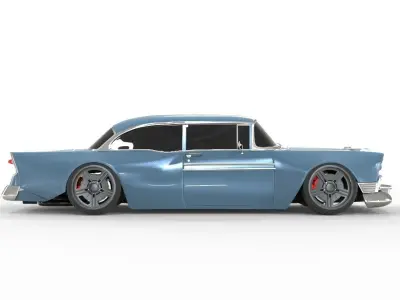 Chevrolet Bel Air 1957 Modified 3D model