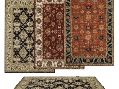 Rugs No 883 Low-poly 3D model