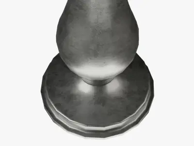 Candle Holder Low-poly 3D model