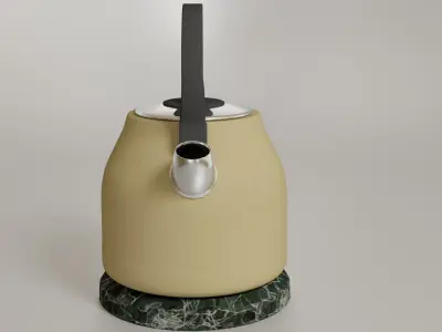 teapot on base 3D model
