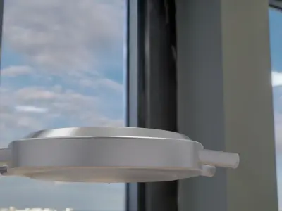 Panerai luminor Quranta swiss watch sliver 3D model