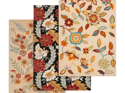Rug Set 2299 3D model
