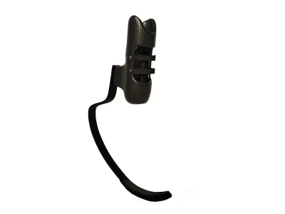 Running prosthesis 3D model