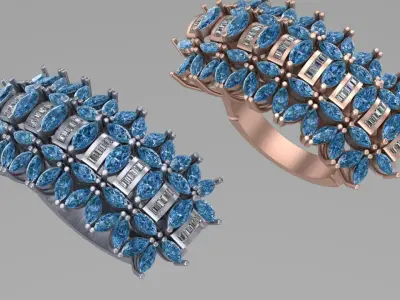 jewelry ring 3D print model