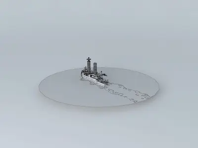 ARGO NAUTIX Algae Star polar research and discovery ship FULL... 3D model