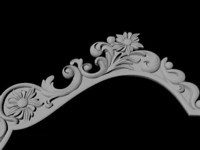 sofa High quality 3d models for processing on a cnc machine  3D model