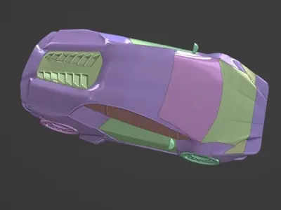 Lamborghini 3D Model 3D model