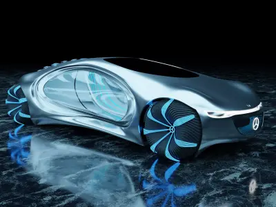 Mercedes AVTR Concept 3D model