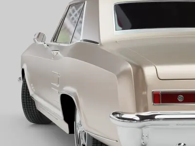 Buick Riviera 1963 3D model