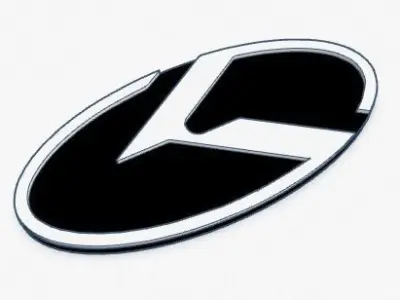 Logo Kia K 3D print model