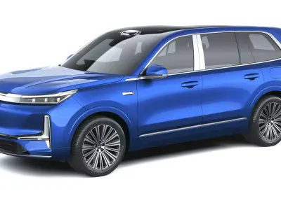 Geely Galaxy M9 2026 3D model