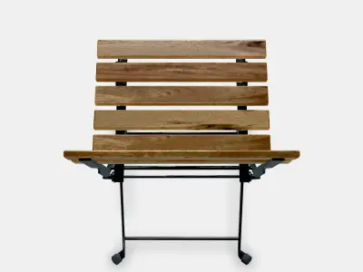 TARNO Terne Outdoor Chair Low-poly 3D model