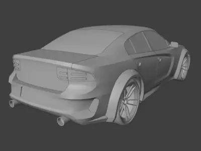 Dodge Charger Widebody 3D model
