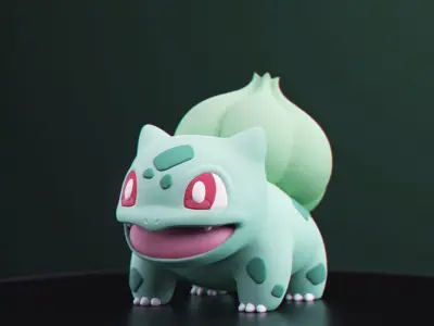 Pokemon - Starter 3D print model