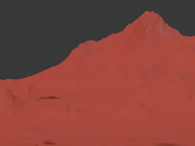 Landscape 3d model Free 3D model