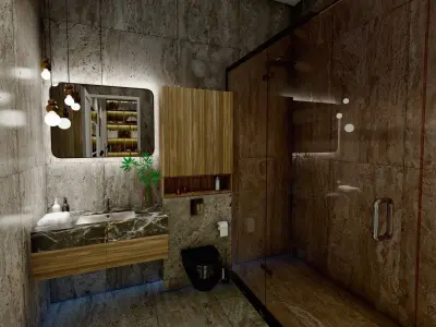 BEST MODERN MASTER BEDROOM LUXURY BEDROOM DESIGN INTERIOR  Low-poly 3D model