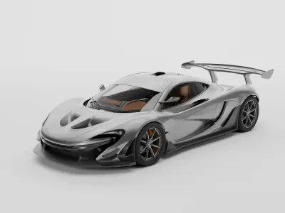 Hypercar Performance Model - P1 Inspired 3D model