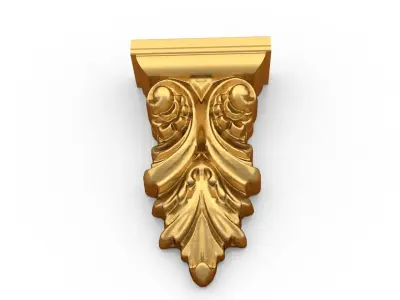 Classic decor ornament 67 3D model