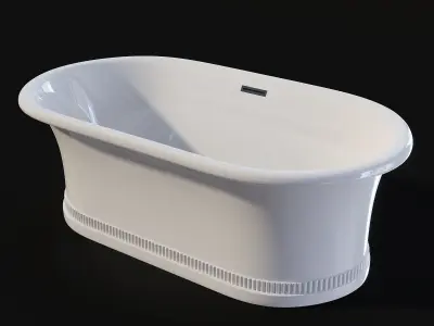 Thg-paris Honore bathtub b693 3D model