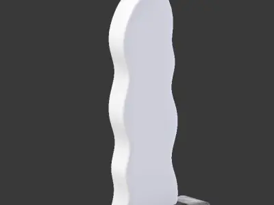 Modern Statue Decoration 3D model