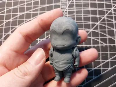 Krillin Kid 3D print model