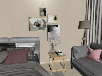 bedroom Z2 S 3D model