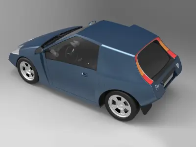 Sport Car Design 3D model