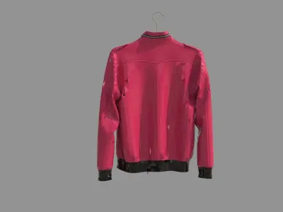 Fashion  Jacket  Red 3D model