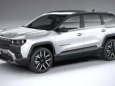Jeep Compass Overland 2026 3D model