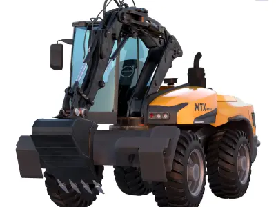 mecalac 12 mxt 3D model