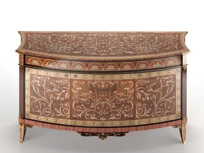  CUPBOARD CREDENZA 3D model