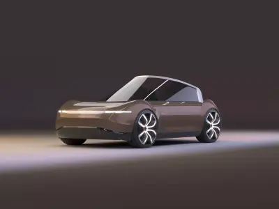 Concept car - Meshuggah  3D model