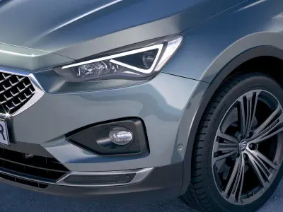 Seat Tarraco 2019 3D model