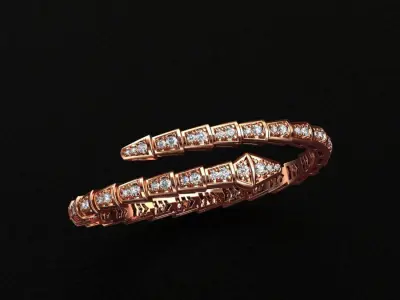 Bvlgari Bracelet 3D print model