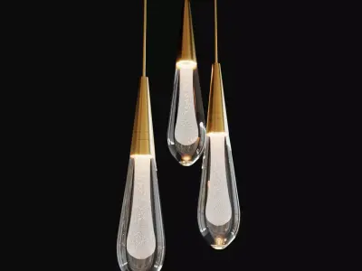 Pendant Drops Fial 3D model