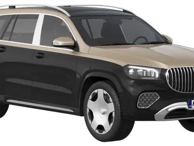 Mercedes-Benz GLS600 Maybach 2024 3D model