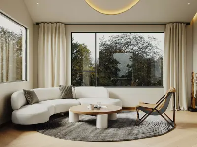 hotel rooms interior  21 3D model