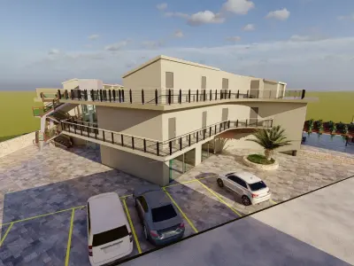 Business center 3D model