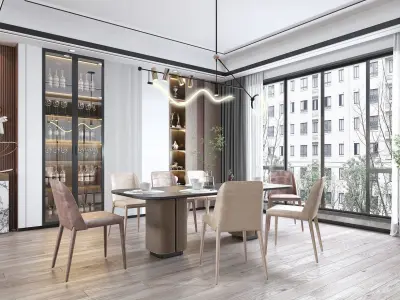 Luxury apartment 24 3D model