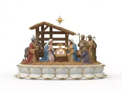 Jesus 3d model Ai 3D model