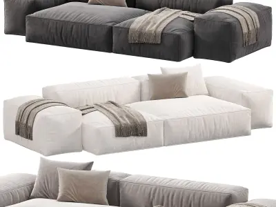 Bargo Loft Sofa by tuodivano 3D model