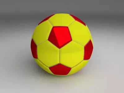 Classic Football 3D model
